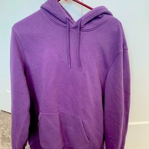 H&M Purple Hoodie Medium